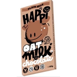 HAPPI OAT M!LK - PLAIN CHOCOLATE BAR - 15X40G