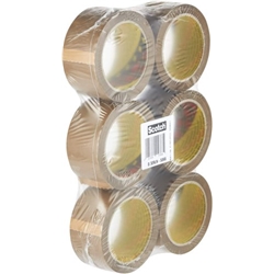 Scotch Buff Packaging Tape 48mmx66m - PACK (6)