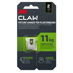 3M Claw Drywall Picture Hanger 11kg (Pack of 2) 7100269194