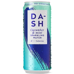 Dash Cucumber & Mint Sparkling Water 330ml (Pack of 12) 