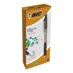Bic Velocity Mechanical Pencil Retractable 3 x HB 0.7mm Lead 12's - PACK (18)