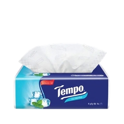 Tempo Menthol Tissues 4ply 80's - 47554 - PACK (12)