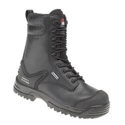 Himalayan 5204 Gravity 2 Combat Side Zip Metal Free Safety Boots Black [Size UK 7/ EU 41]