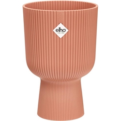 Elho Vibes Fold Coupe Tall INDOOR Pot 14cm DELICATE PINK - PACK (4)