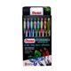 Pentel Hybrid DualMetallic 1.0mm Gel Pen 8-piece Cardboard Fantasy Assorted Colours (Pack 8) - YK110DM/8-M