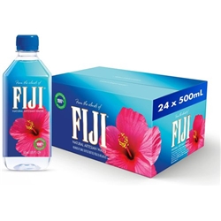 Fiji Water Natural Artesian Water Bottles 24x500ml