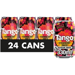 Tango Strawberry Smash Sugar Free Cans 24x330ml