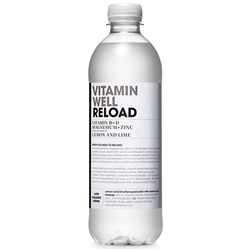 VITAMIN WELL - RELOAD - LEMON & LIME - 12X500ML