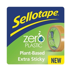 Sellotape Zero Plastic Eco Friendly tape 24mm x 30m - PACK (12)