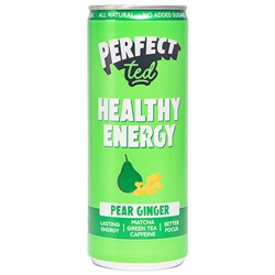 PERFECTTED - NATURAL ENERGY - PEAR GINGER - 12X250ML