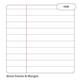 RHINO 8 x 6.5 Exercise Book 32 Page Ruled Feint 8mm With Margin Light Blue (Pack 100) - VEX142-194-4