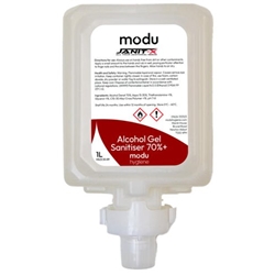 Janit-X Modu Alcohol Gel Sanitiser >70% Cartridges 1 Litre - PACK (6)