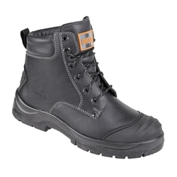 Himalayan 8103 Unbreakable Trench-Pro Ankle Safety Boots Black [Size UK 10/ EU 45].5
