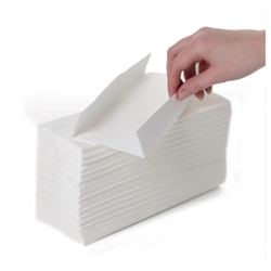 Luxury White C Fold Hand Towels 2ply 23x31cm (2400 Sheets)
