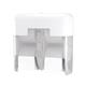 Tork OptiServe Coreless 4-Roll Toilet Roll Dispenser White 558051