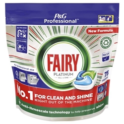 Fairy Platinum All in One Dishwasher Capsules (Pack of 75) - PACK (2)