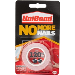 Unibond No More Nails Ultra Strong Roll Permanent 19mm x 1.5m - PACK (12)