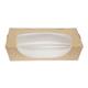 Colpac Recyclable Kraft Tuck-Top Salad Boxes With Window 1000ml (200 pack)