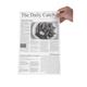 Greaseproof Paper Sheets Newspaper Print 270 x 420mm (500 pack)