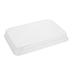 Fiesta Recyclable PET Lids for No. 11 Sushi Trays (300 Pack)