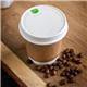 Vegware Compostable 79-Series Paper Hot Cup Lid (1000 pack)