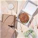 Fiesta Compostable Kraft Burger Boxes Small 105mm (200 Pack)