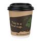 Fiesta Compostable Lids for 8oz Hot Cups (1000 Pack)