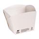 Notpla Square Open Takeaway Boxes 350ml - White (Pack 250)