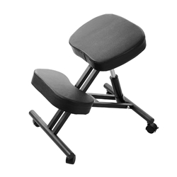 Ergonomic Kneeling Chair with Thick Cushions – Adjustable Posture Stool for Home & Office, Orthopaedic Desk Chair with Brake Casters – Improve Posture & Relieve Back Pain