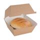 Fiesta Compostable Kraft Burger Boxes Large 112mm (150 Pack)