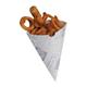 Colpac Biodegradable Newspaper Print Paper Chip Cones 183mm (1000 pack)