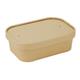 Fiesta Recyclable Paper Lids for Rectangular Containers (300 Pack)