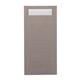Europochette Extra Size Greige Cutlery Pouch with White Airlaid Napkin (200 pack)