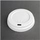 Fiesta Recyclable Coffee Cup Lids White 340ml / 12oz and 455ml / 16oz (50 Pack)