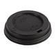 Fiesta Recyclable Coffee Cup Lids Black 340ml / 12oz and 455ml / 16oz (50 Pack)