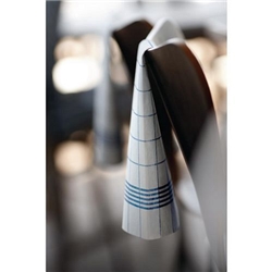 Dunisoft Towel Napkin Blue Check 38x54cm (250 Pack)