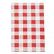Greaseproof Paper Sheets Red Gingham 190 x 310mm (200 pack)