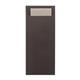Europochette Classic Size Chocolate Brown Cutlery Pouch with Kraft 2ply Napkin (500 pack)