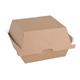 Fiesta Compostable Kraft Burger Boxes Small 105mm (200 Pack)