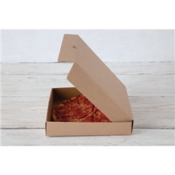 Fiesta Compostable Plain Pizza Boxes 9" (100 Pack)