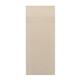 Europochette Classic Size Cream Cutlery Pouch with White 2ply Napkin (500 pack)