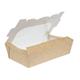 Colpac Recyclable Kraft Tuck-Top Salad Boxes With Window 1000ml (200 pack)