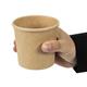 Colpac Recyclable Kraft Microwavable Soup Cups 350ml (500 pack)