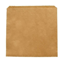 Vegware Compostable Paper Sandwich Bags Kraft - 10x10" (1000 pack)