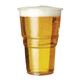 eGreen Premium Flexy-Glass Recyclable Pint To Brim Glasses UKCA CE Marked 568ml (1000 pack)