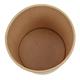 Colpac Recyclable Kraft Microwavable Soup Cups 450ml / 16oz (500 pack)