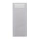 Europochette Classic Size Sea Salt Grey Cutlery Pouch with White 2ply Napkin (500 pack)