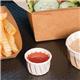 4 Aces Recyclable Paper Sauce Pots Small 1oz (250 pack)