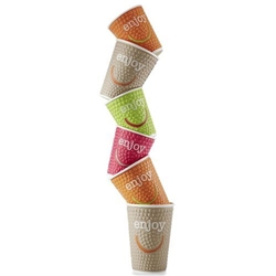 Huhtamaki Enjoy Double Wall Disposable Hot Cups 455ml / 16oz (560 pack)