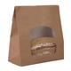 Colpac Recyclable Paper Sandwich Bags With Window Kraft (250 pack)